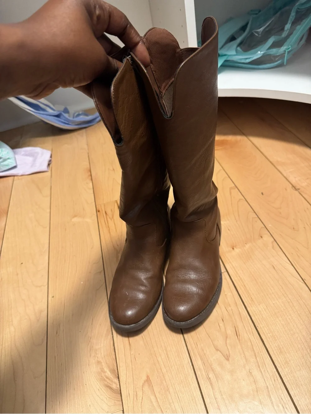 The Children's Place Brown Tall Kids Boots